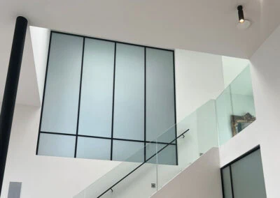 Tijdloos glaswerk in privé woning