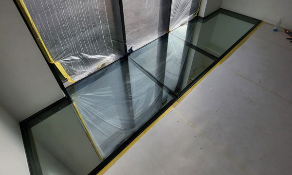 bellopbaar glas, geplaatst door Glasworx