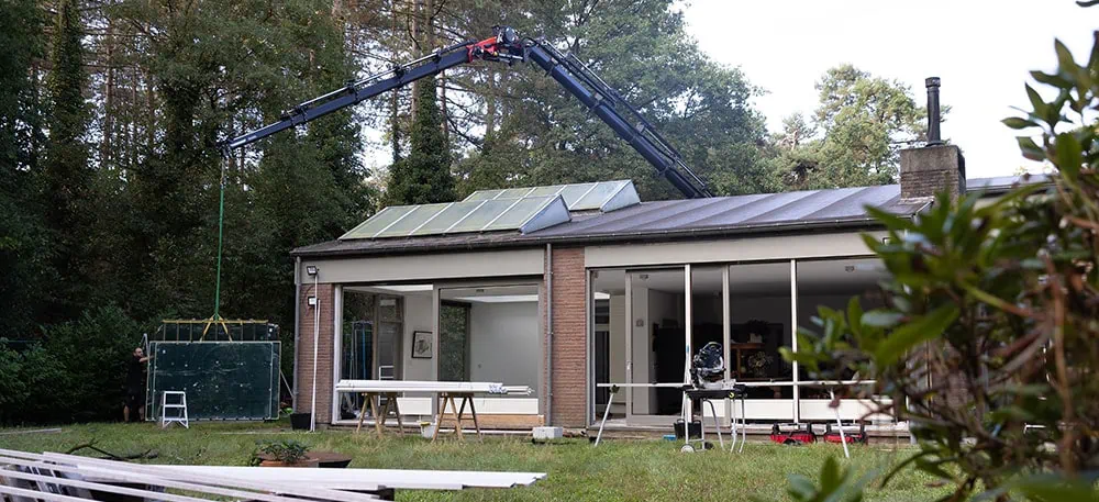 plaatsen van vacuumglas in bestaande houten kozijnen