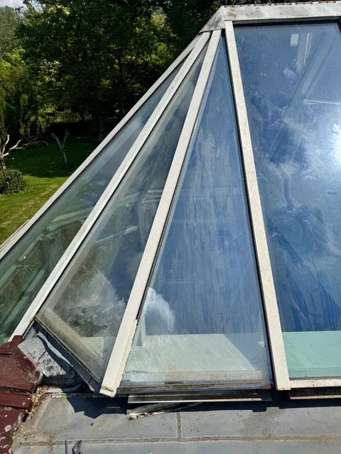 Vervangen glas thermische breuk