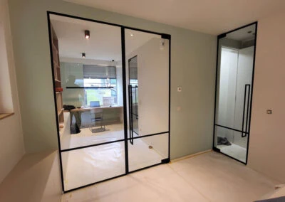 Maatwerk in steel look deuren