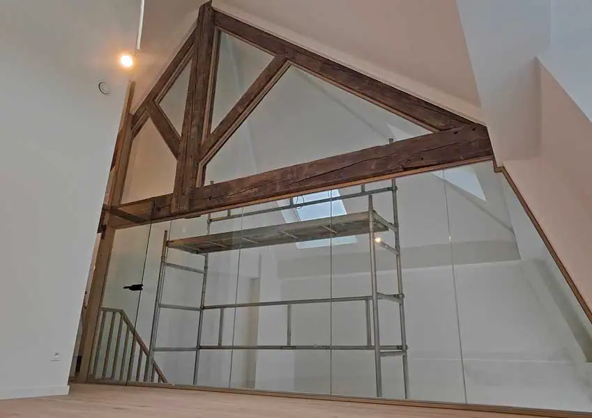 steellook geplaatst door Glasworx op de zolder