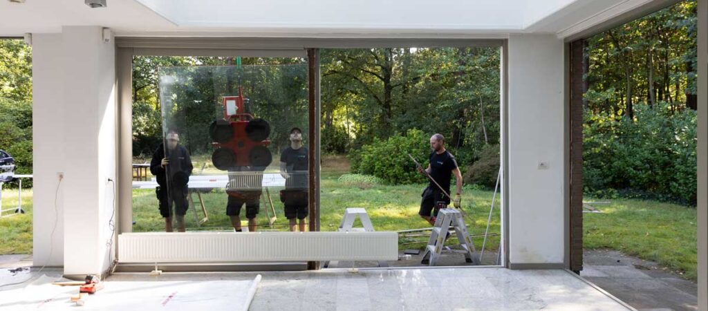 vierseizoensglas laten plaatsen door Glasworx
